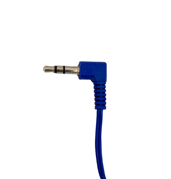 Bulk Disposable BLUE Stereo Earbuds | Encore Data Products