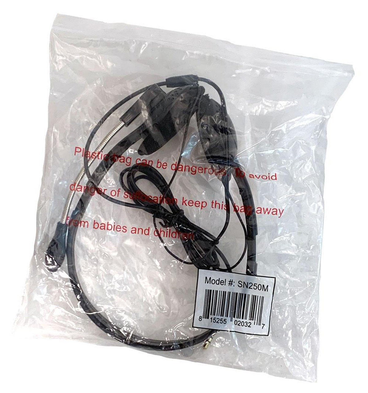 Soundnetic SN250M Disposable Stereo Bulk School Headsets TRRS Plug