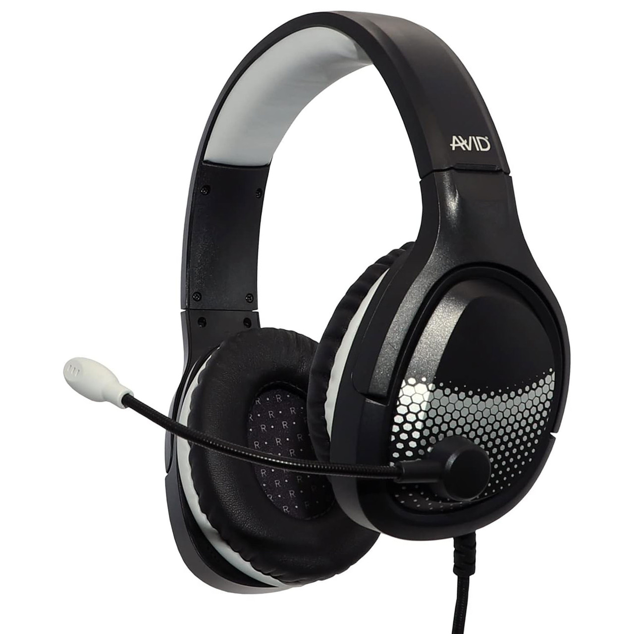 AVID Education AE 75 Deluxe Over Ear Classroom Computer Stereo Headset TRRS Plug