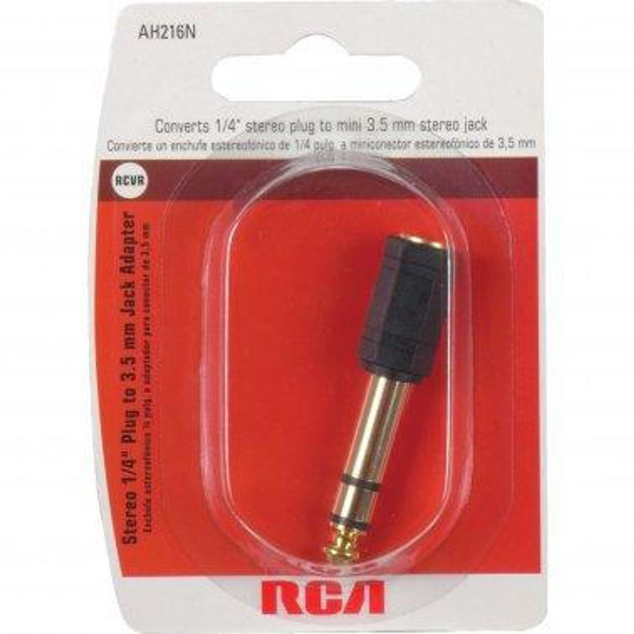 Comprehensive RCA Plug to Standard Phone Jack Audio Adapter