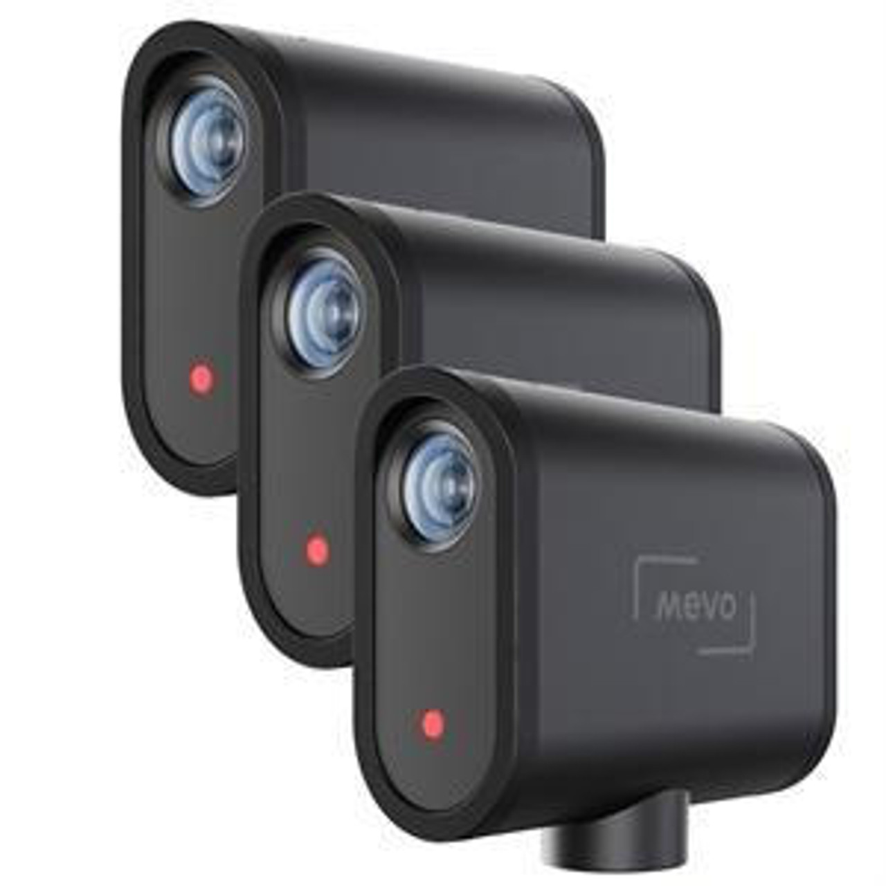 Logitech for Creators Mevo Start 3-Pack Wireless Live Streaming Cameras,  for Multi-Camera HD Video,App Control and Stream via Smartphone or Wi-Fi