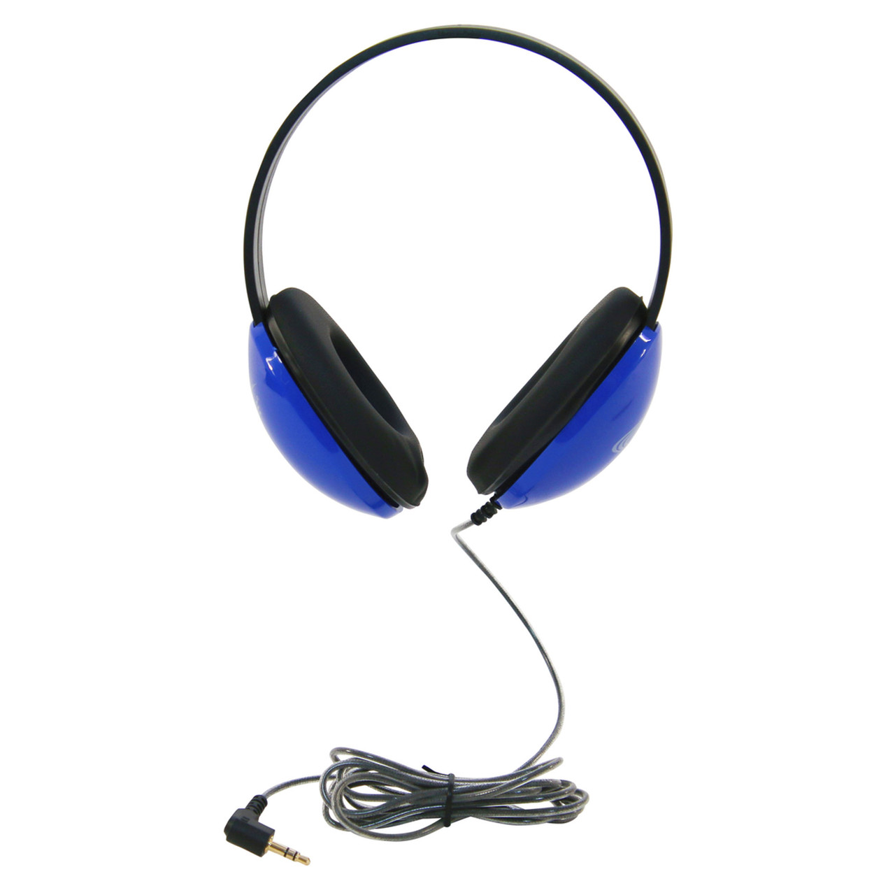 Califone Listening First 2800-BL Over-Ear Stereo Headphones, 3.5mm Plug,  Blue