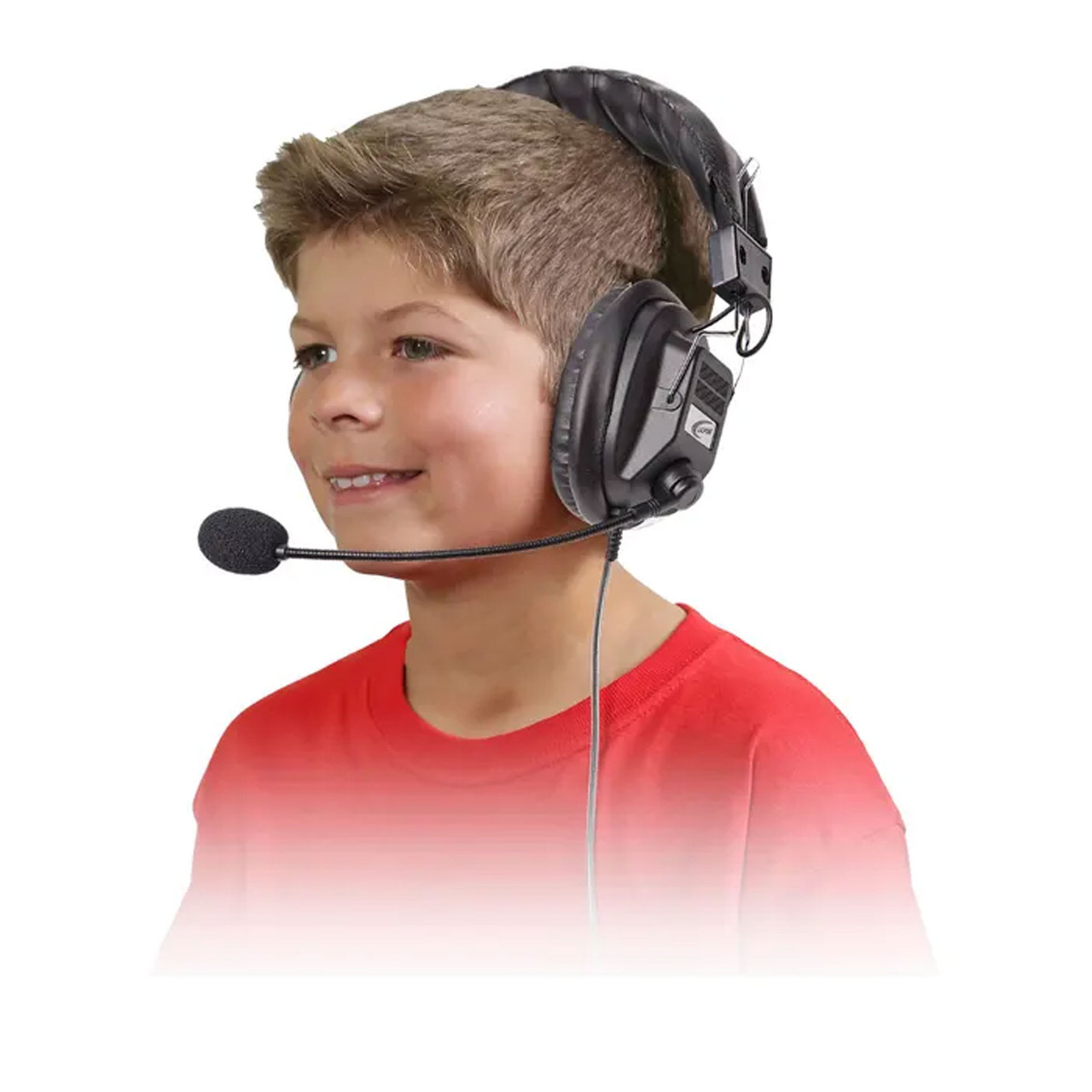 Califone 3068MT CT Stereo Headset TRRS To Go Plug & Boom Mic