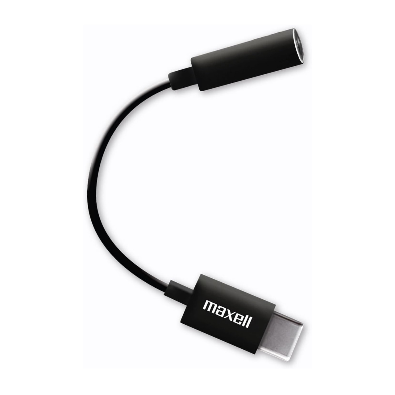 Maxell Sync Up USB-C Headphone Adapter, 3.5mm Audio Jack to USB-C