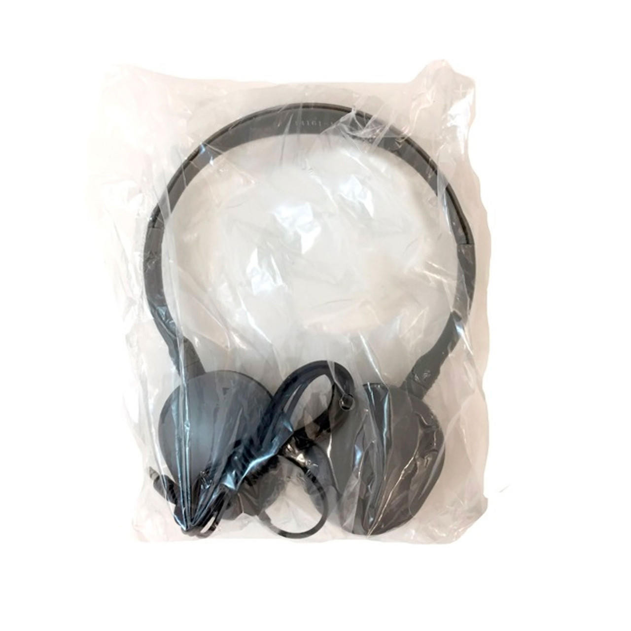 SN65 Flat Cool Gray Stereo Bulk School Budget Headphones