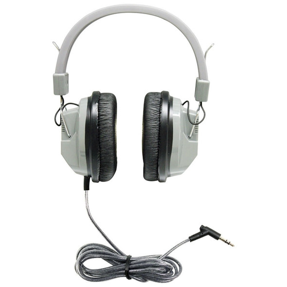  HamiltonBuhl SchoolMate™ Deluxe Stereo Headphone with 3.5mm Plug No Volume Control 