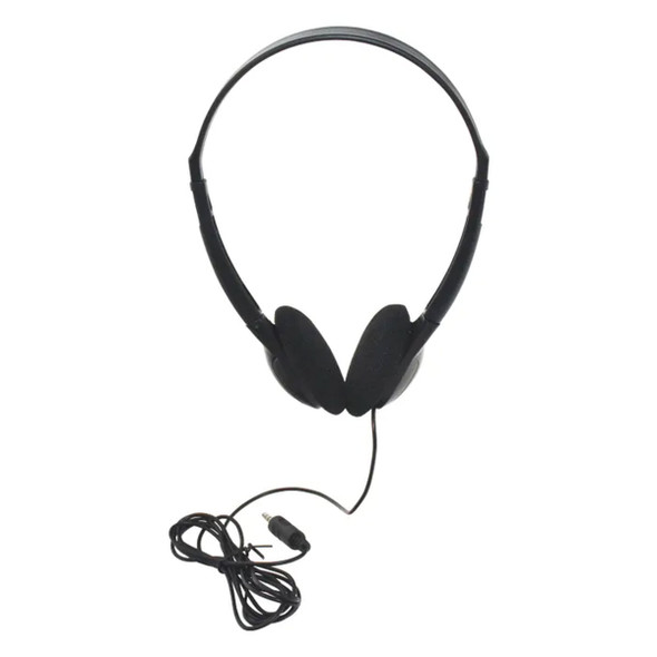 Califone CA-2 Headphones for Individual Storage, Black