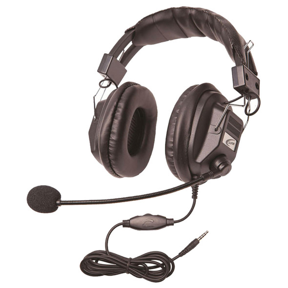 Califone 1017IMT NeoTech Plus Headset with in-Line Microphone, 3.5