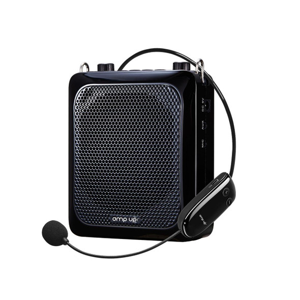 HamiltonBuhl Amp-Up! Personal UHF Voice Amplifier with Wireless Microphone 