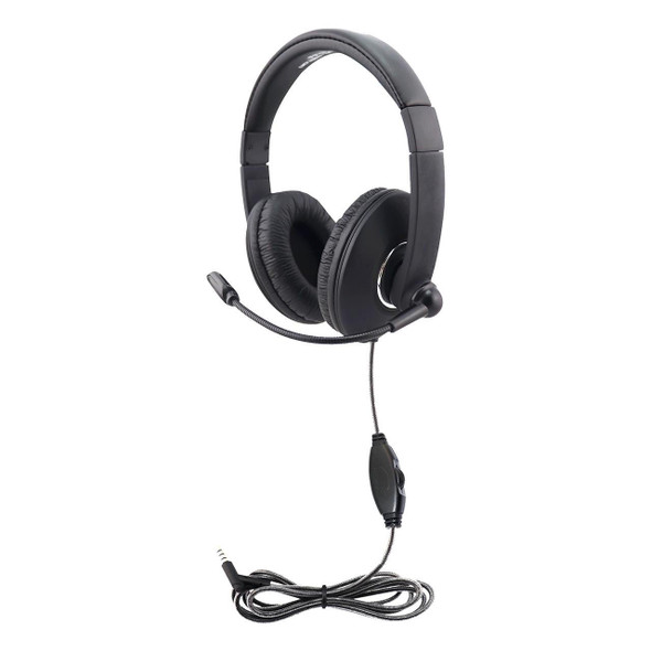 HamiltonBuhl SC-7V SchoolMate Deluxe Over-Ear Headphones | Gray