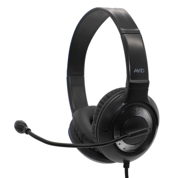 AVID AE-39 Headphones with Mic | USB Bulk School Headphones