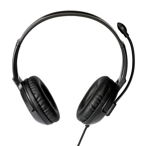 AVID AE-55 Headphones / Headset with USB-C Plug | Black and Silver