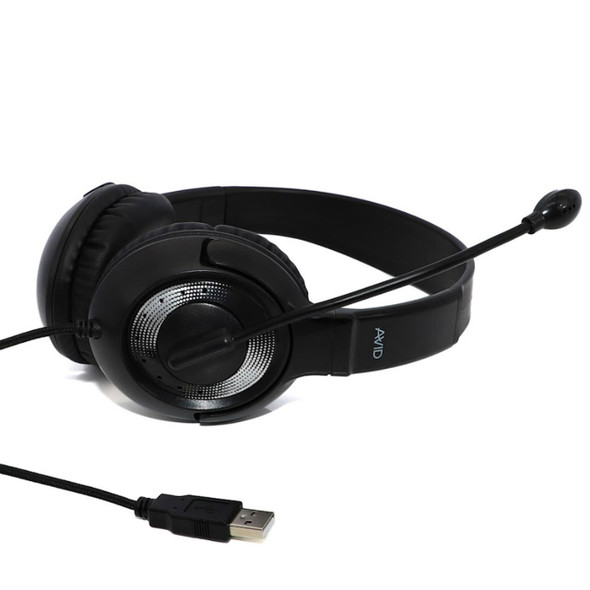 AVID AE-39 Headphones with Mic | USB Bulk School Headphones