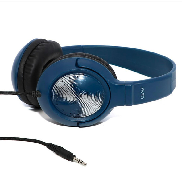 AVID Products AVID Education AE-54 Headphones Blue and Silver 