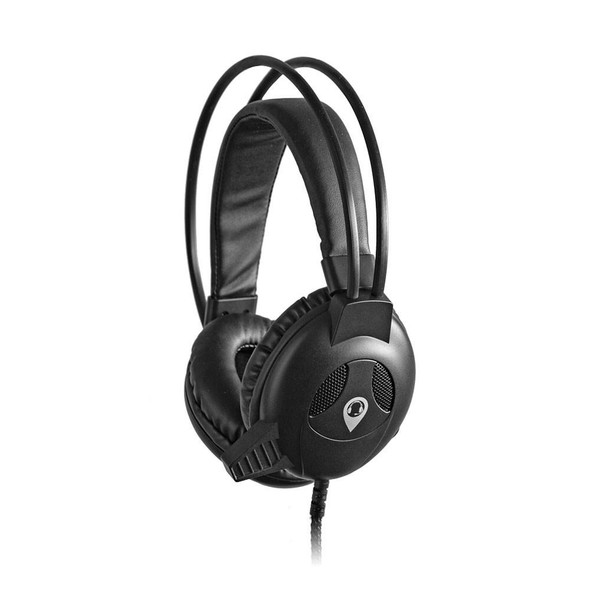  Anywhere Cart AC-HPM-BLK 3.5mm Over-Ear Headset with Mic 