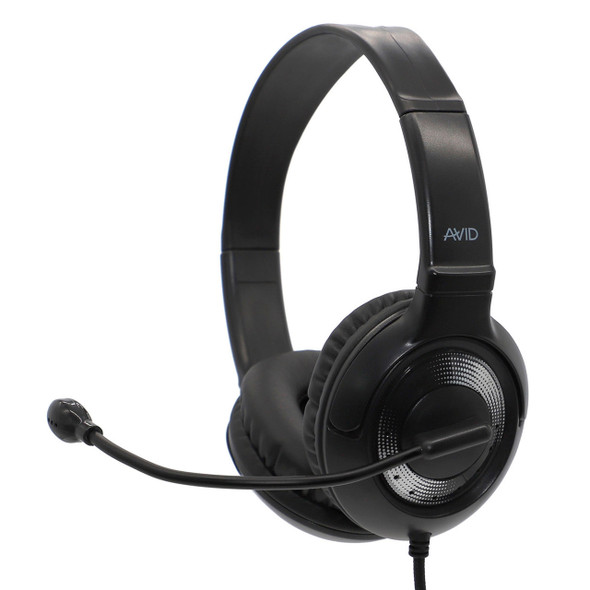  AVID Products AE-55KLUSB Headset, Black, 40 Pack 