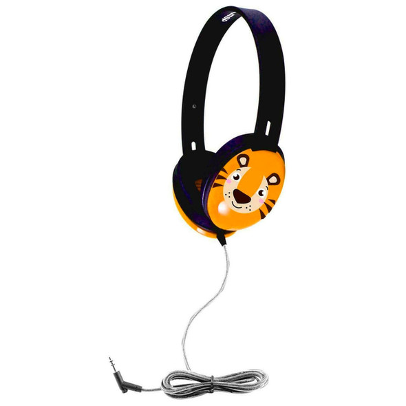  HamiltonBuhl Primo Stereo Headphones, Tiger Series, 10 Pack 