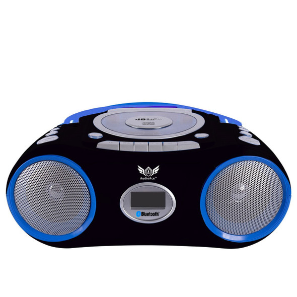 HamiltonBuhl MPC-5050 Bluetooth, CD, Cassette, FM Boombox, Black
