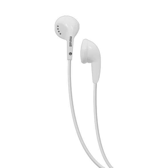 Maxell EB-95 Stereo Earbud - White