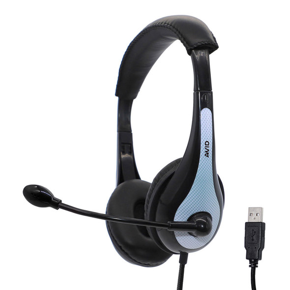 AVID Products AVID AE-36 Headset, USB-C Plug, White