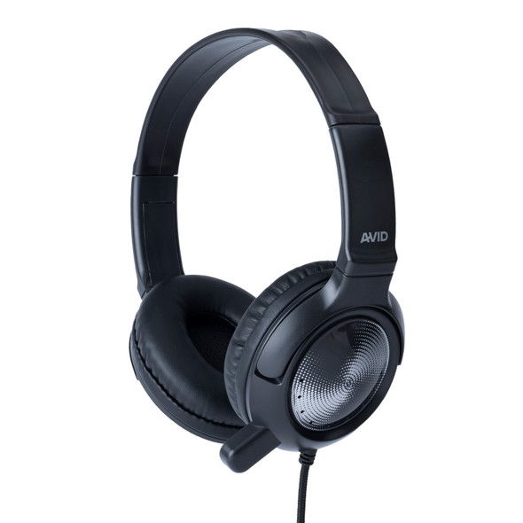AVID AE-56 Headphones / Headset w Mic | White