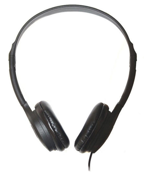 Misc./Bulk/Generic ENC-313 Stereo Disposable Headphones with Leatherette Earpads 