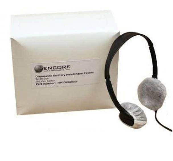 Encore Data Products Disposable Sanitary Headphone Covers for On-ear Headphones 250 Pr. Ctn 