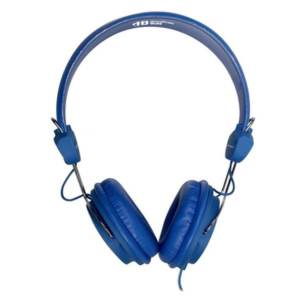  HamiltonBuhl Favoritz TRRS Headset with In-Line Microphone - Blue 