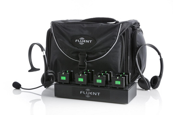  Fluent Audio 10 Receiver 72MHz Language Interpretation/Tour Guide System 