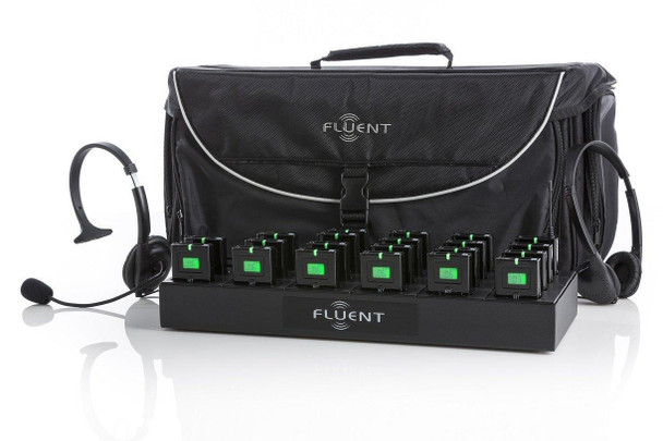  Fluent Audio 20 Receiver 900MHz Compact Tour Guide System 