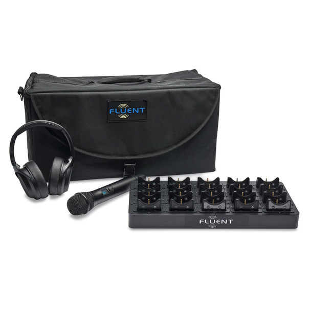 Fluent Audio Wireless Audio Delivery System, Tour Guide - 20 Listener