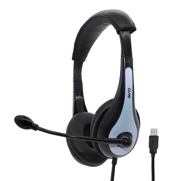 AVID Products AVID AE-36 Headset, USB-C Plug, White