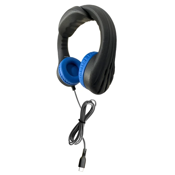 HamiltonBuhl Next Generation Flex-Phones Virtually Indestructible Foam Headphones with USB-C