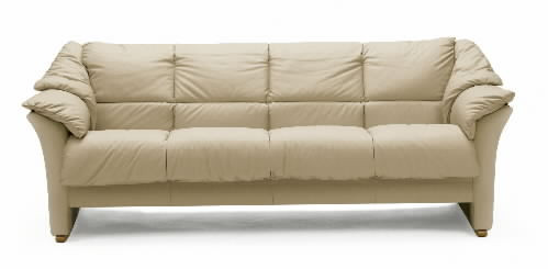 Ekornes Oslo 3 Seat Sofa Wood Trim