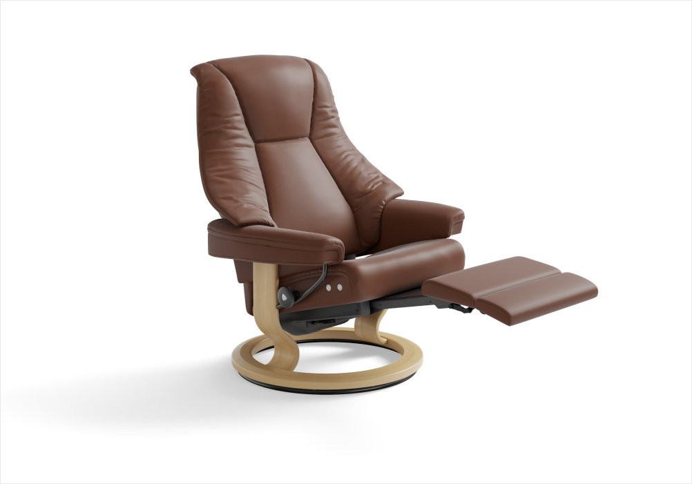 Stressless Live Recliner Signature Base or Classic Power Unwind