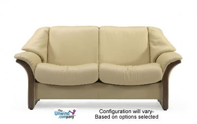 Ekornes Stressless Eldorado LowBack Sofa 2 Seat, Left Arm Facing