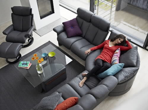 Ekornes Stressless Legend Medium Corner - Unwind Furniture Co.