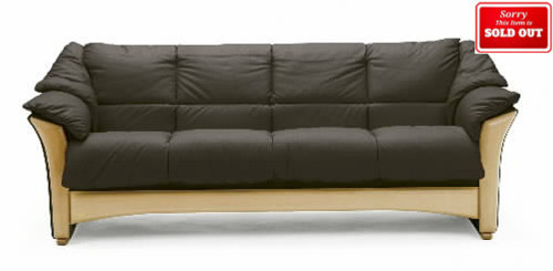 Oslo sofa shown with Natural Wood Stain.