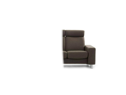 Stressless Pause- Ekornes Sofa- 1 Seat High Back Right Arm