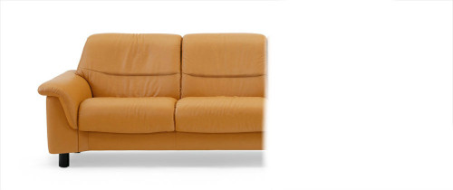 Low Back Stressless Como- 2 Seat Left Arm Facing Sectional Unit Low Back Stressless Como- 2 Seat Left Arm Facing Sectional Unit