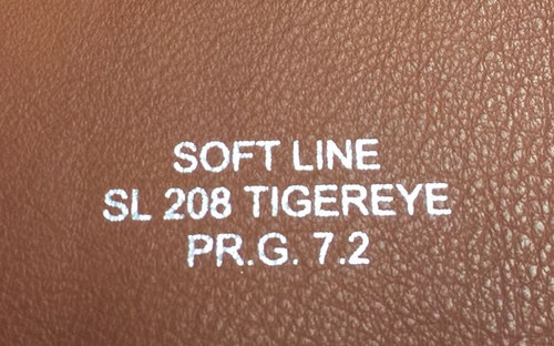 Fjords Leather Sample. These are individually cut so sizes and shapes may vary.