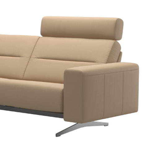 This listing is for the Stressless Stella 1.25 headrest only. For more information about the Stressless Stella Sofa, call 888-486-9463. 