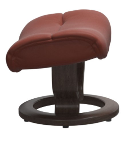 Stressless Sunrise Ottoman | Classic Base Stressless Sunrise Ottoman | Classic Base