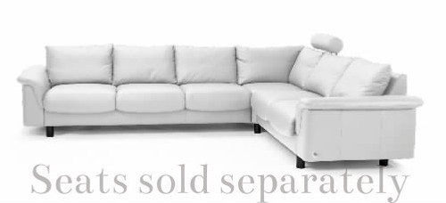 Ekornes Stressless E300 Corner shown with sectional (sold separately) Ekornes Stressless E300 Corner shown with sectional (sold separately)