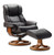Loen Fjords Recliner - Havana Nordic Line Leather. Loen Fjords Recliner - Havana Nordic Line Leather.