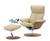 Fjords Spirit Recliner and Ottoman with D Base- Hjellegjerde of Norway Recliner Chairs