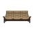 The Buckingham 3-Seat high-back sofa in Sand Paloma leather with Wenge stained wood.  The Buckingham 3-Seat high-back sofa in Sand Paloma leather with Wenge stained wood.