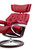 Brushed Chrome and wooden accents keep this Skyline Recliner up to date. Brushed Chrome and wooden accents keep this Skyline Recliner up to date.