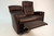 Each seat of this Ulstein Recliner Sofa Love Seat reclines independently. Each seat of this Ulstein Recliner Sofa Love Seat reclines independently.