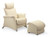 Vanilla Soft Line Leather shown on this Fjords Ona 1 Seater with optional ottoman (not included). Vanilla Soft Line Leather shown on this Fjords Ona 1 Seater with optional ottoman (not included).